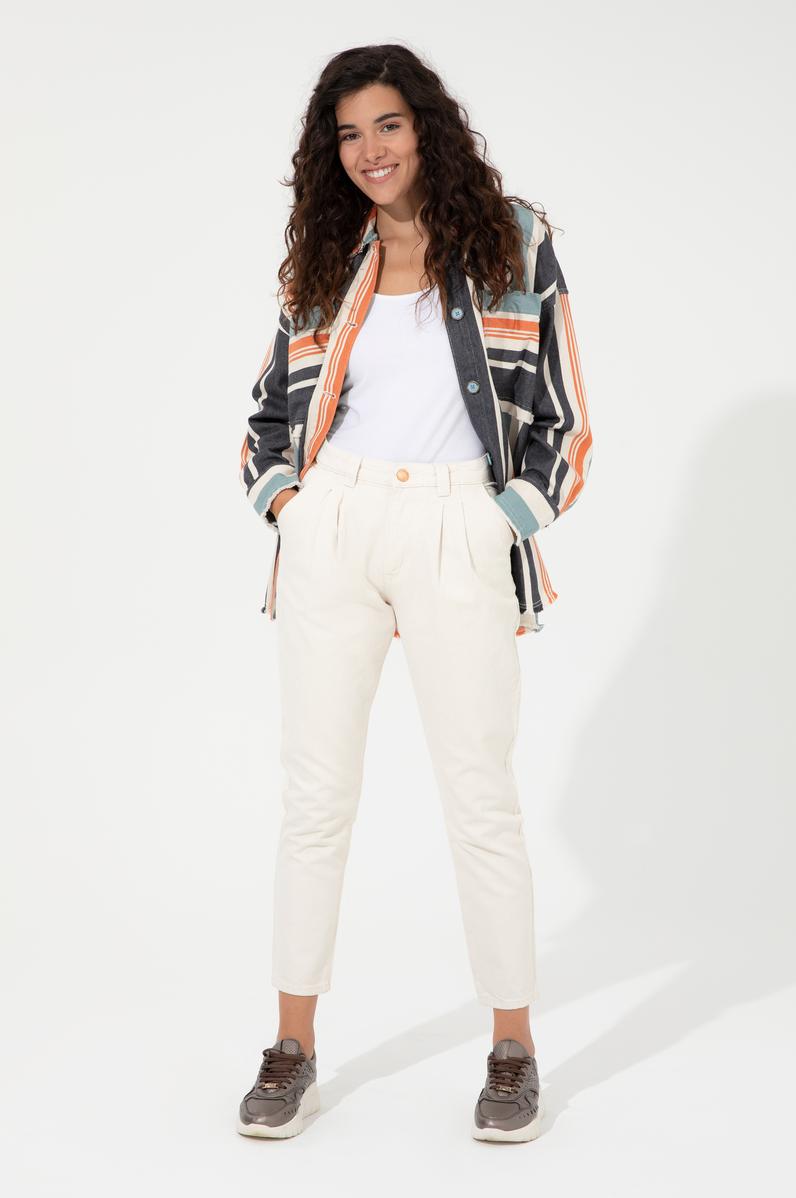 Kadın Açık Mavi Jean Pantolon