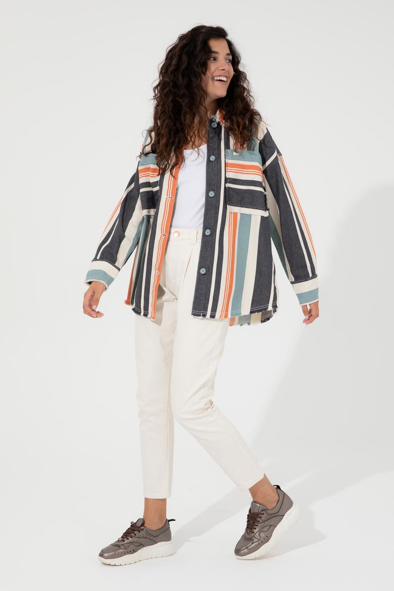 Kadın Açık Mavi Jean Pantolon - 50246330003