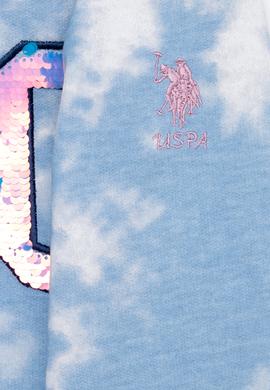 Çocuk Mavi Kapüşonlu Sweatshirt - 50256241005