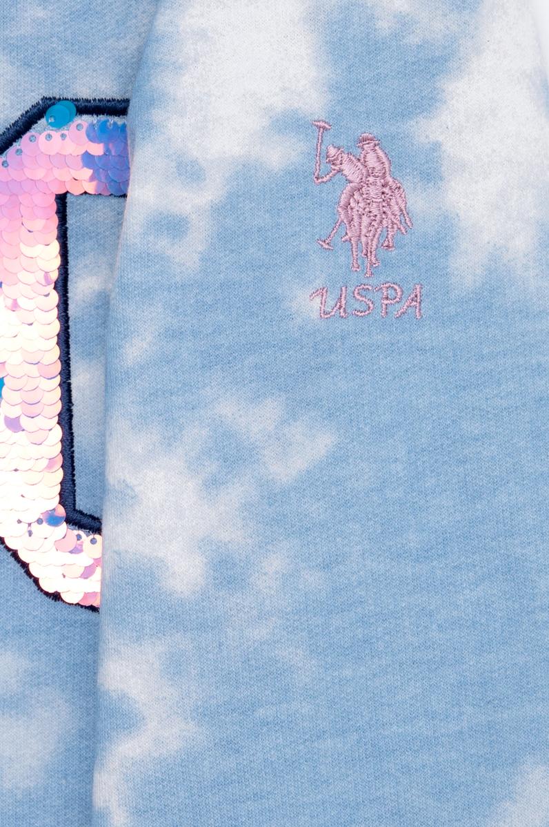 Çocuk Mavi Kapüşonlu Sweatshirt