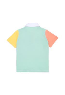 Kız Çocuk Lila Polo Yaka Tişört - 50249084004