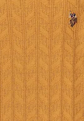 Erkek Çocuk Safran Bisiklet Yaka Triko Kazak - 50255513023