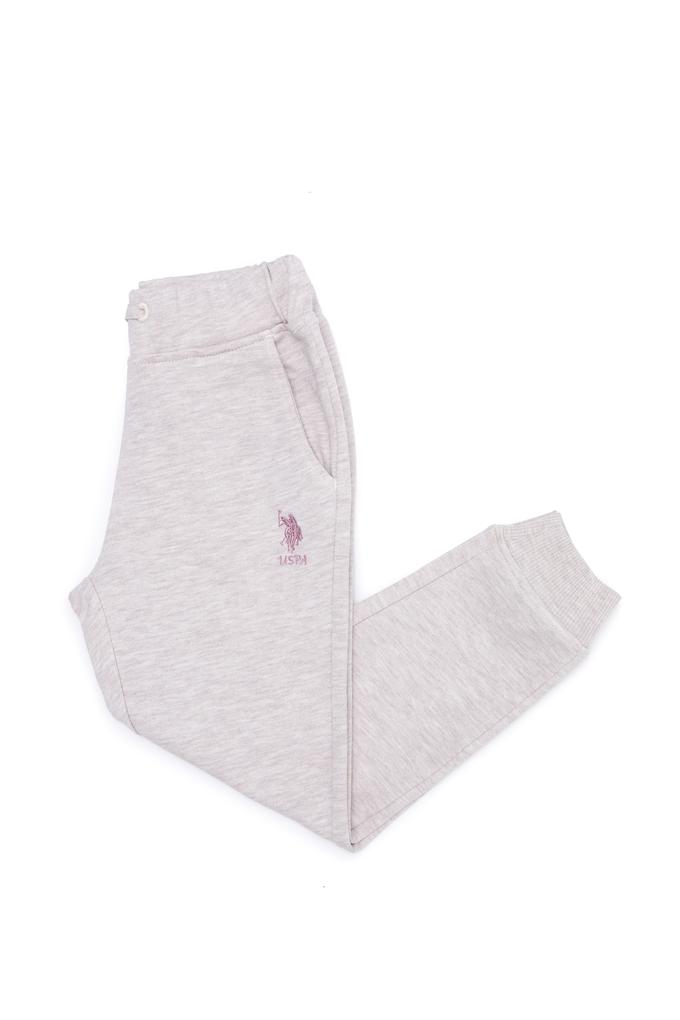 Çocuk Bej Melanj Eşofman Altı