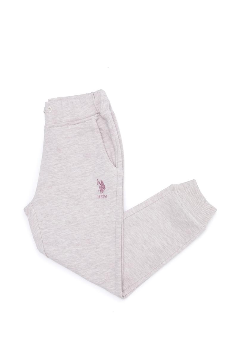 Çocuk Bej Melanj Eşofman Altı