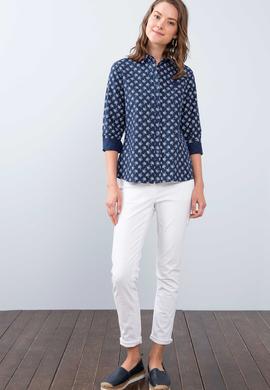 Kadın Mavi Gömlek - 50213902004