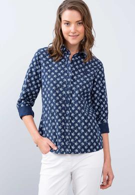 Kadın Mavi Gömlek - 50213902004
