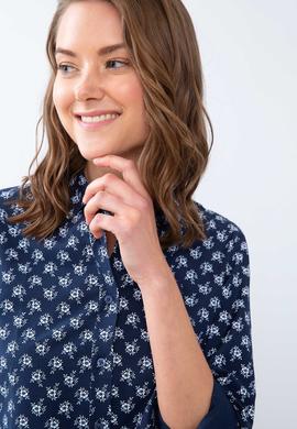 Kadın Mavi Gömlek - 50213902004