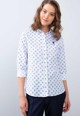 Kadın Mavi Gömlek - 50213902012