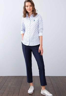 Kadın Mavi Gömlek - 50213902012