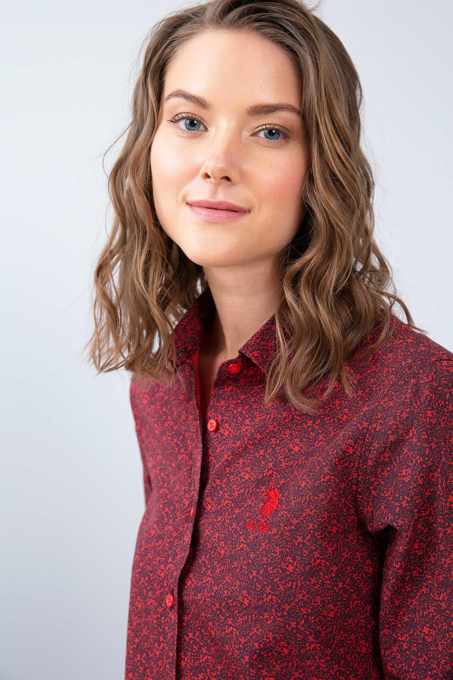 Kadın Lacivert Gömlek