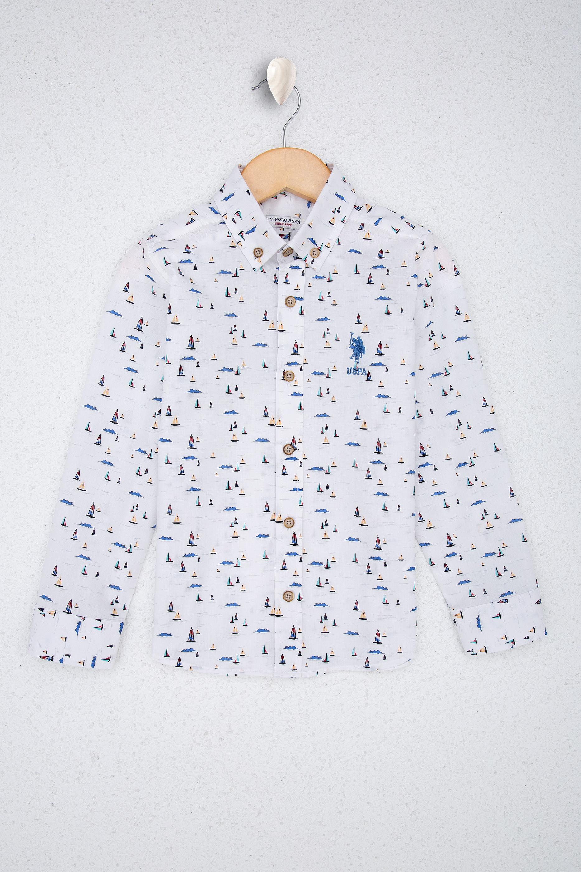 Erkek Çocuk Beyaz Gömlek