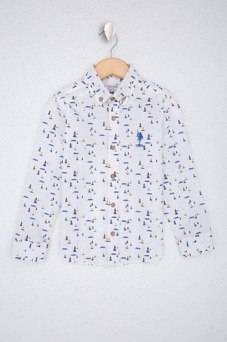 Erkek Çocuk Beyaz Gömlek