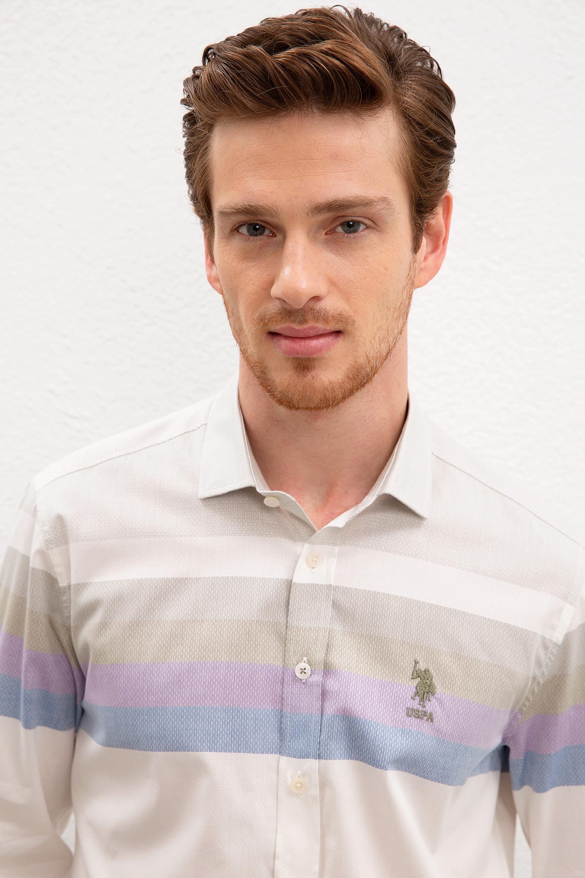 Erkek Yeşil Gömlek Uzunkol