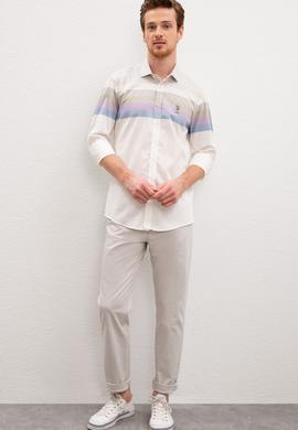 Erkek Yeşil Gömlek Uzunkol - 50218774011