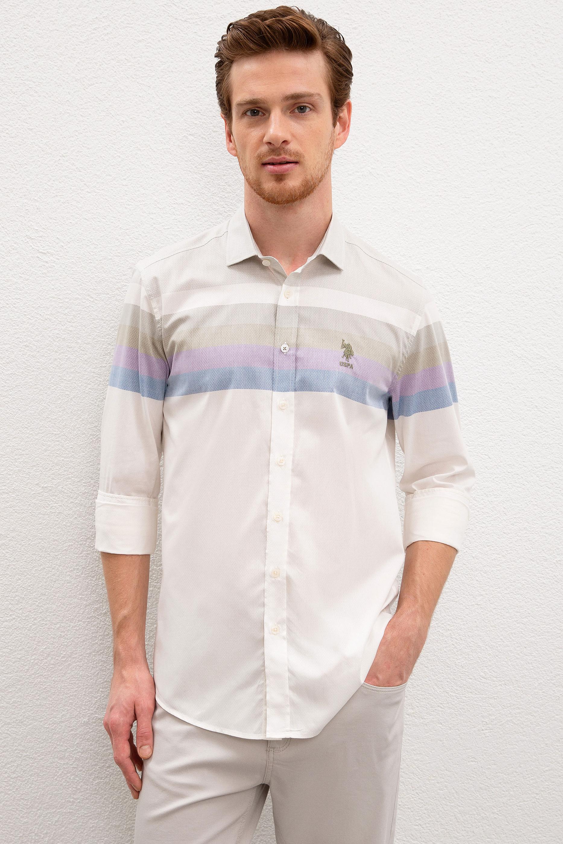 Erkek Yeşil Gömlek Uzunkol