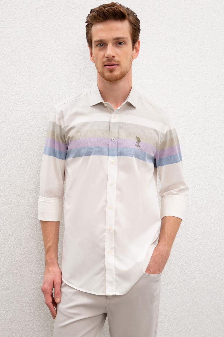 Erkek Yeşil Gömlek Uzunkol