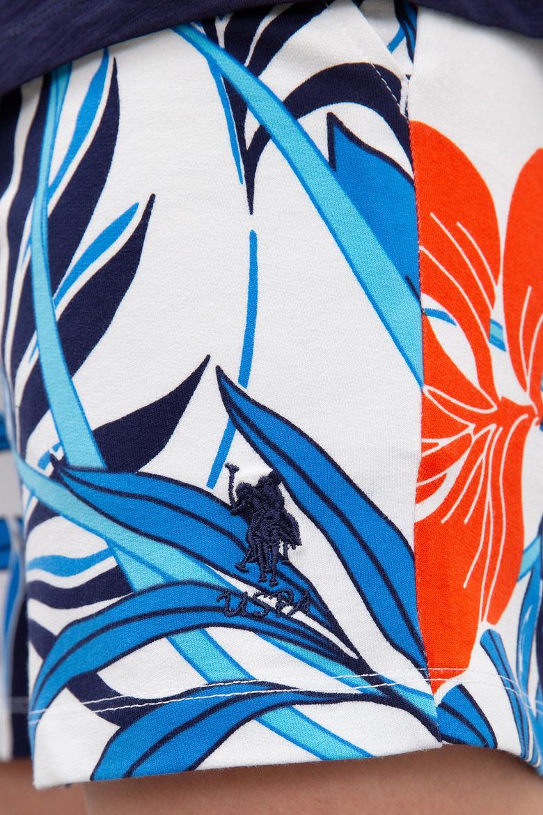 Kadın Beyaz Örme Şort - 50217843031