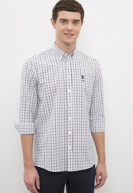 Erkek Kahverengi Gömlek Uzunkol - 50231341025