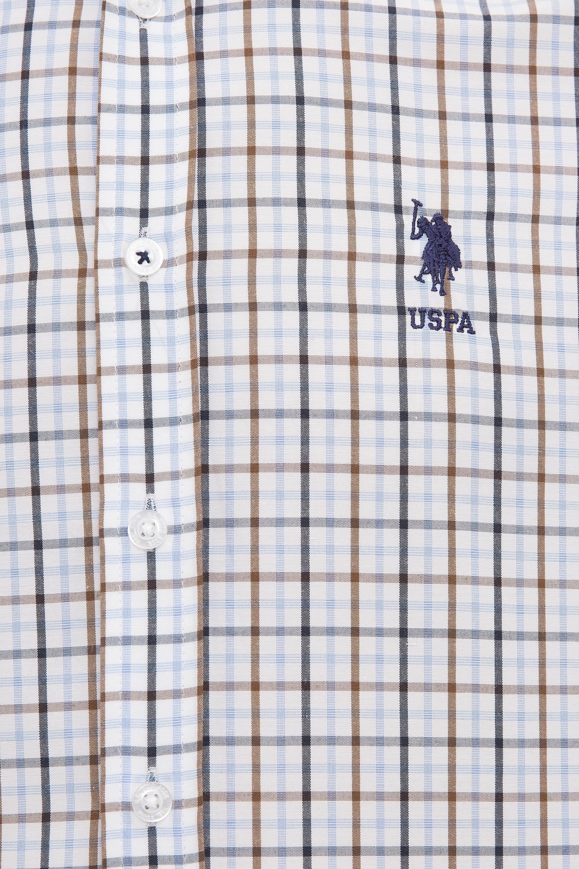 Erkek Kahverengi Gömlek Uzunkol