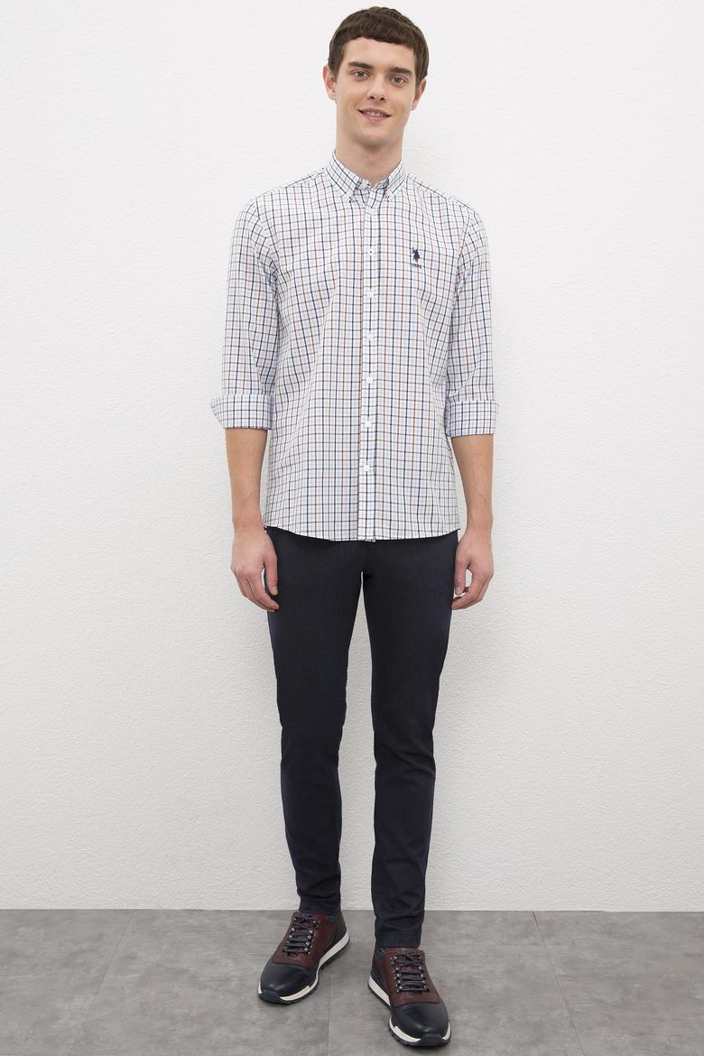 Erkek Kahverengi Gömlek Uzunkol - 50231341025