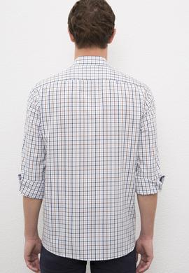 Erkek Kahverengi Gömlek Uzunkol - 50231341025