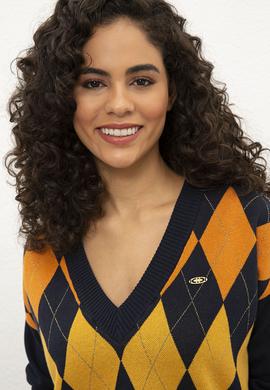 Kadın Lacivert Kazak - 50226766011