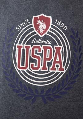 Erkek Koyu Gri Melanj Bisiklet Yaka Sweatshirt - 50215615006