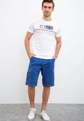 Erkek Beyaz Balıkçı Yaka T-Shirt - 50220969009