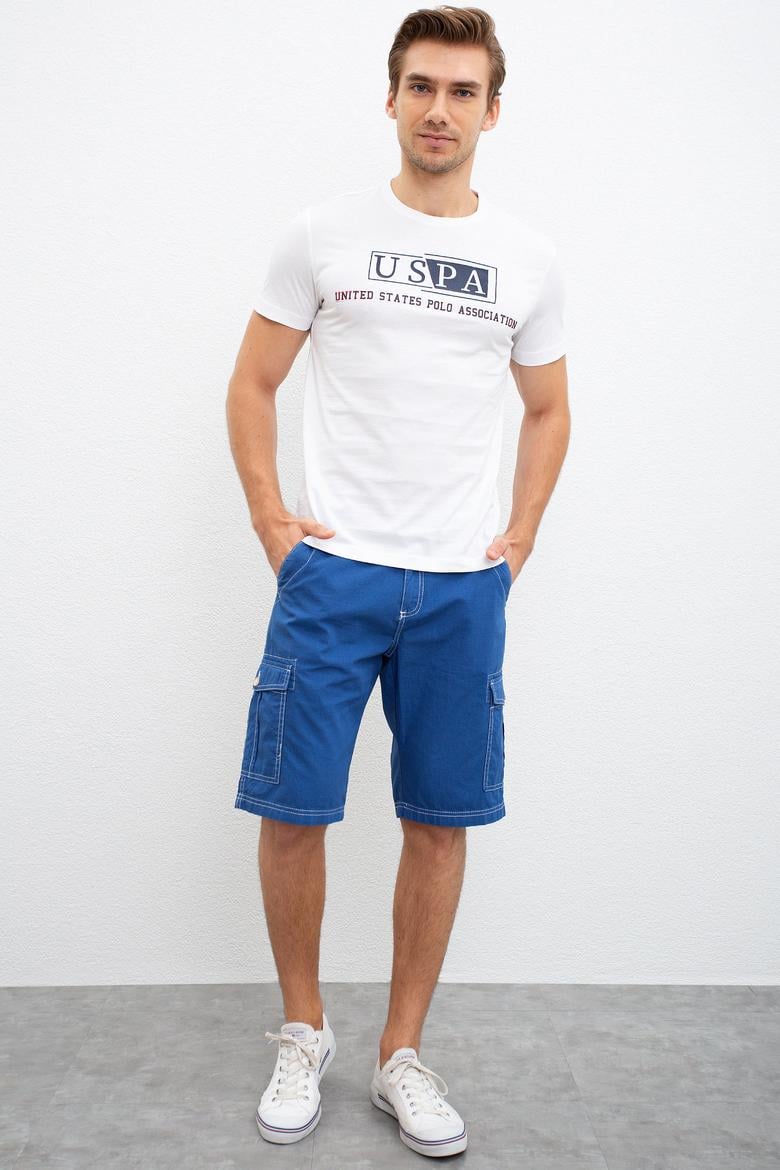 Erkek Beyaz Balıkçı Yaka T-Shirt - 50220969009