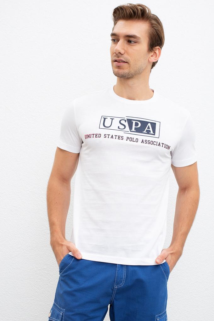 Erkek Beyaz Balıkçı Yaka T-Shirt