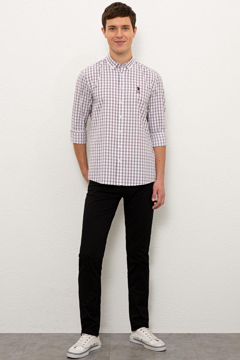 Erkek Kırmızı Gömlek Uzunkol - 50231351015