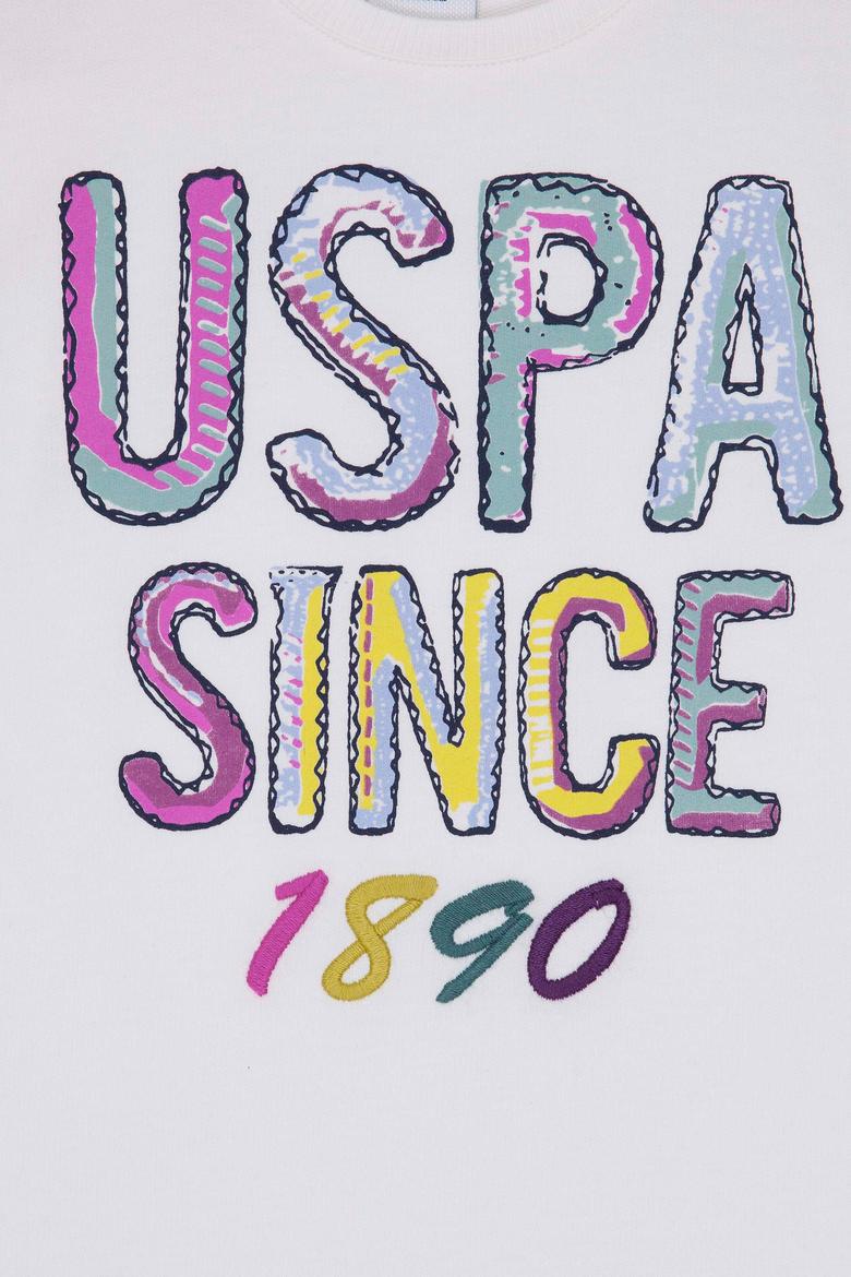 Kız Çocuk Beyaz Sweatshirt - 50226139019