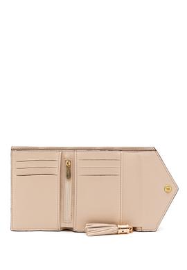Kadın Krem Cüzdan - 50250276007