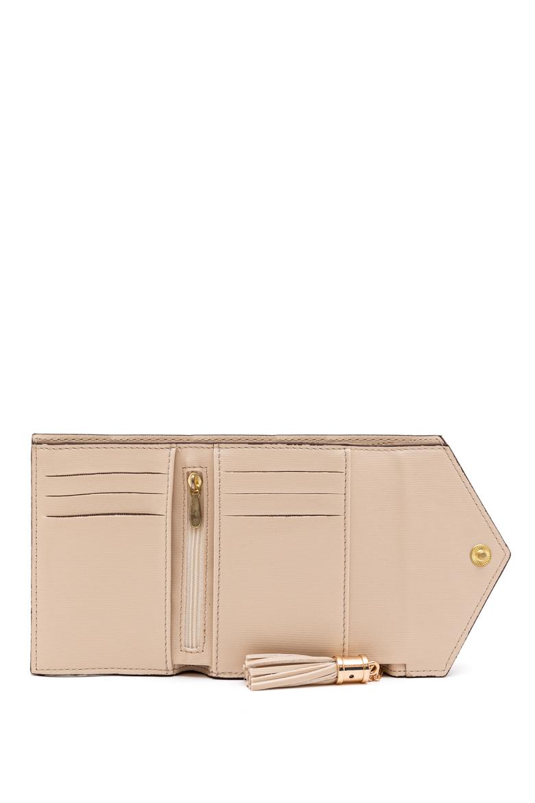 Kadın Krem Cüzdan - 50250276007