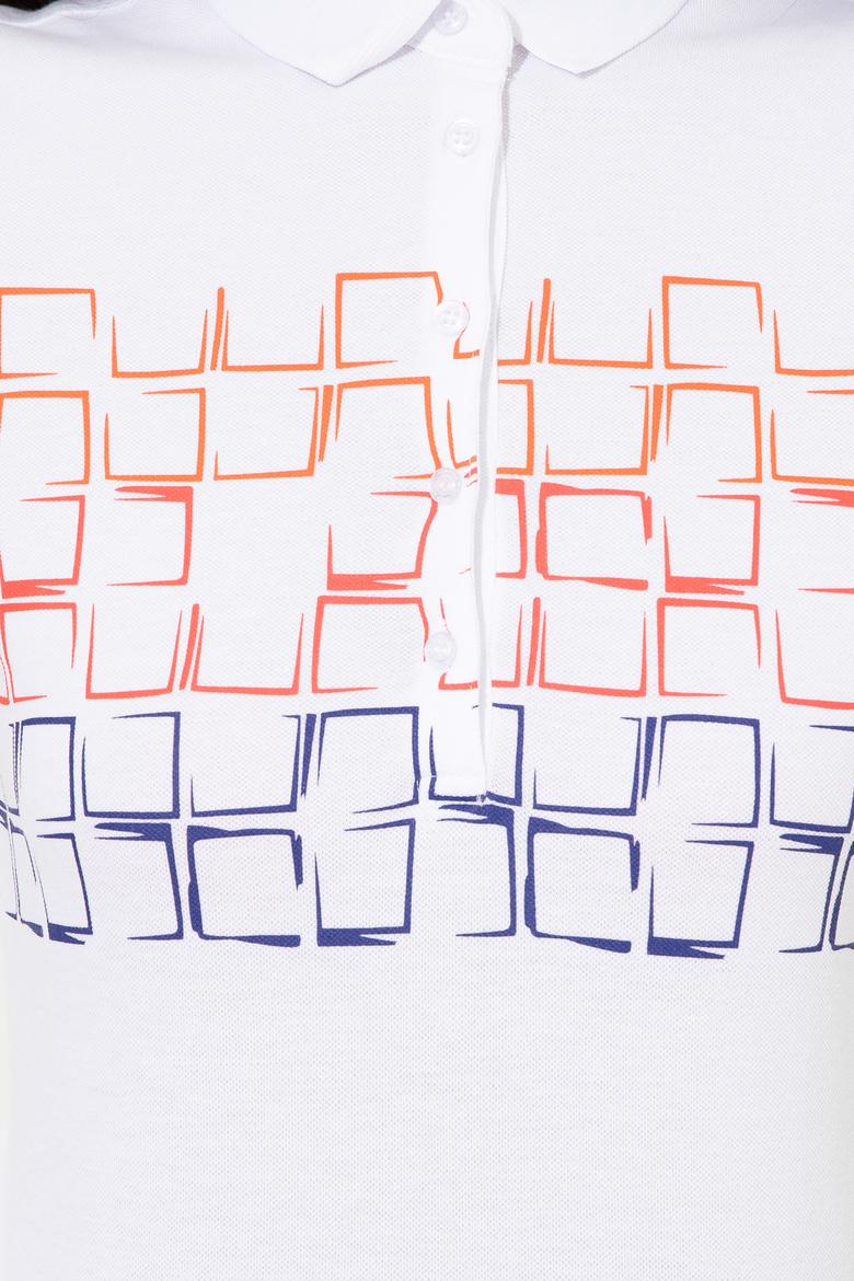 Kadın Kırmızı Polo Yaka Tişört - 50248987012