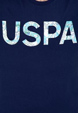 Erkek Lacivert Bisiklet Yaka Tişört - 50248598015