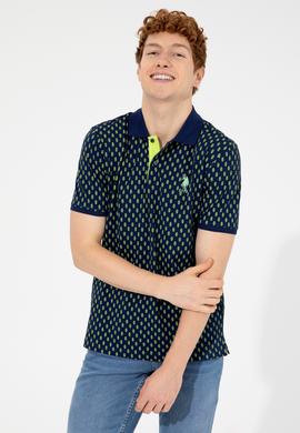 Erkek Lacivert Polo Yaka Tişört - 50249167018