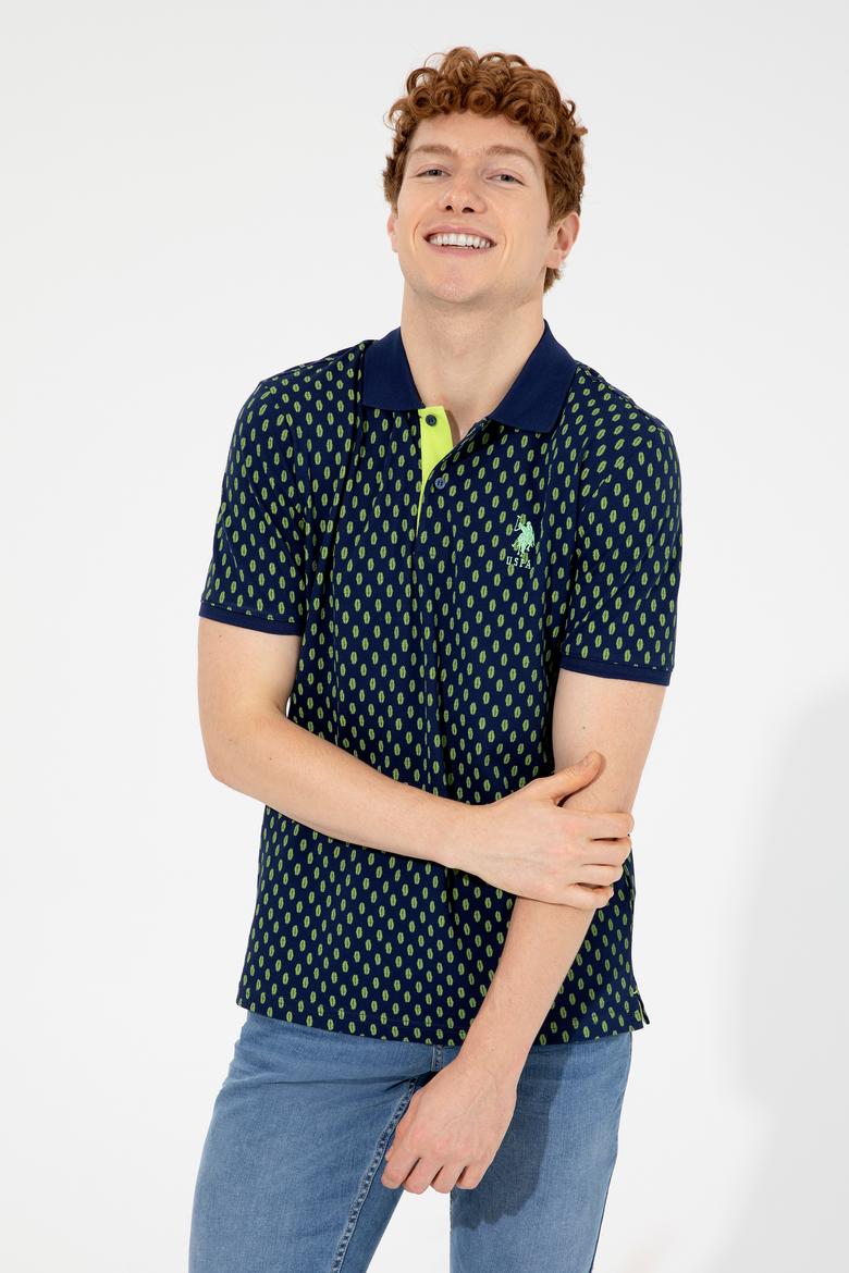 Erkek Lacivert Polo Yaka Tişört