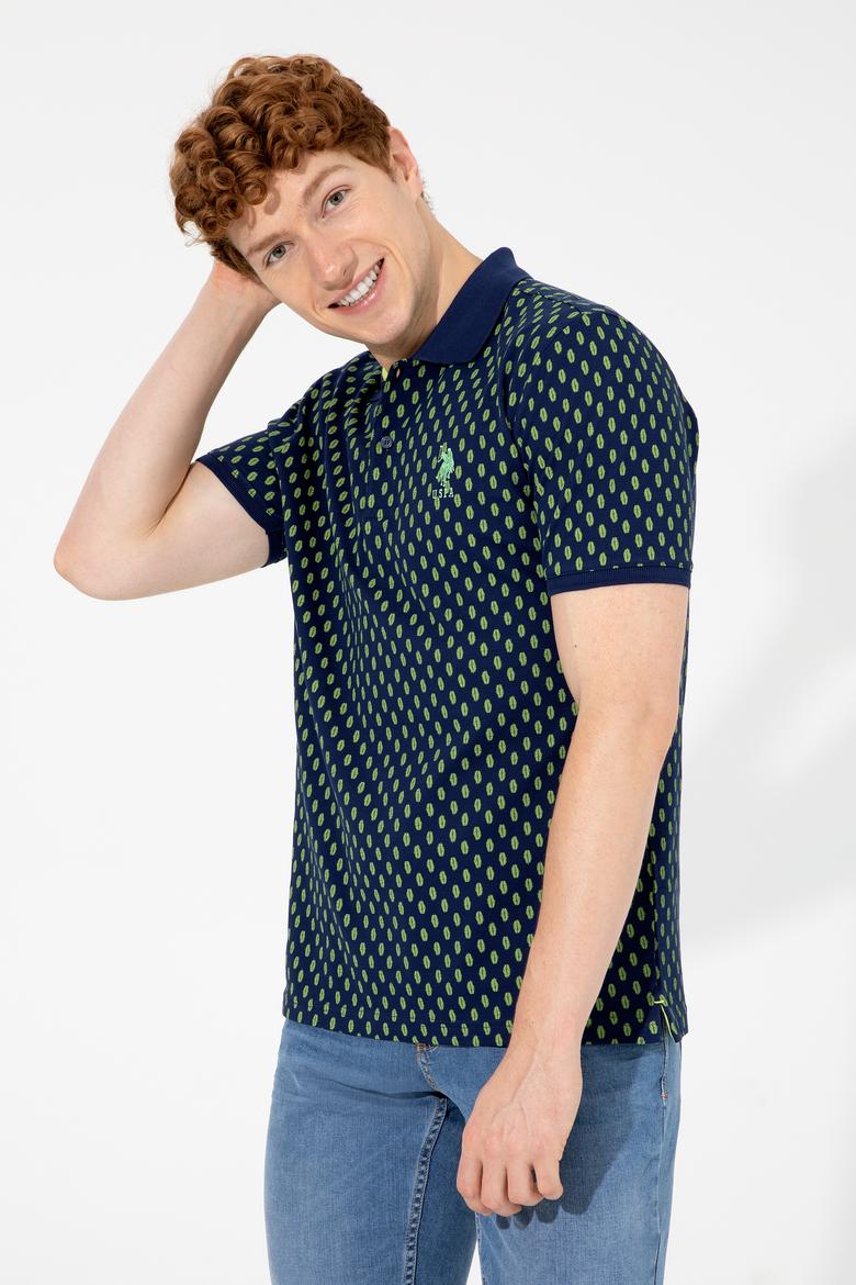 Erkek Lacivert Polo Yaka Tişört - 50249167018