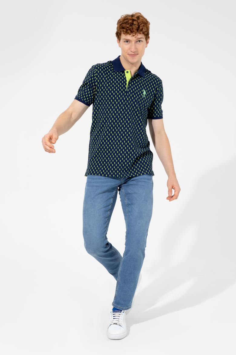 Erkek Lacivert Polo Yaka Tişört - 50249167018