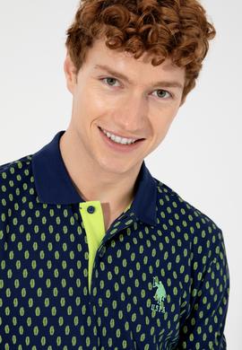 Erkek Lacivert Polo Yaka Tişört - 50249167018