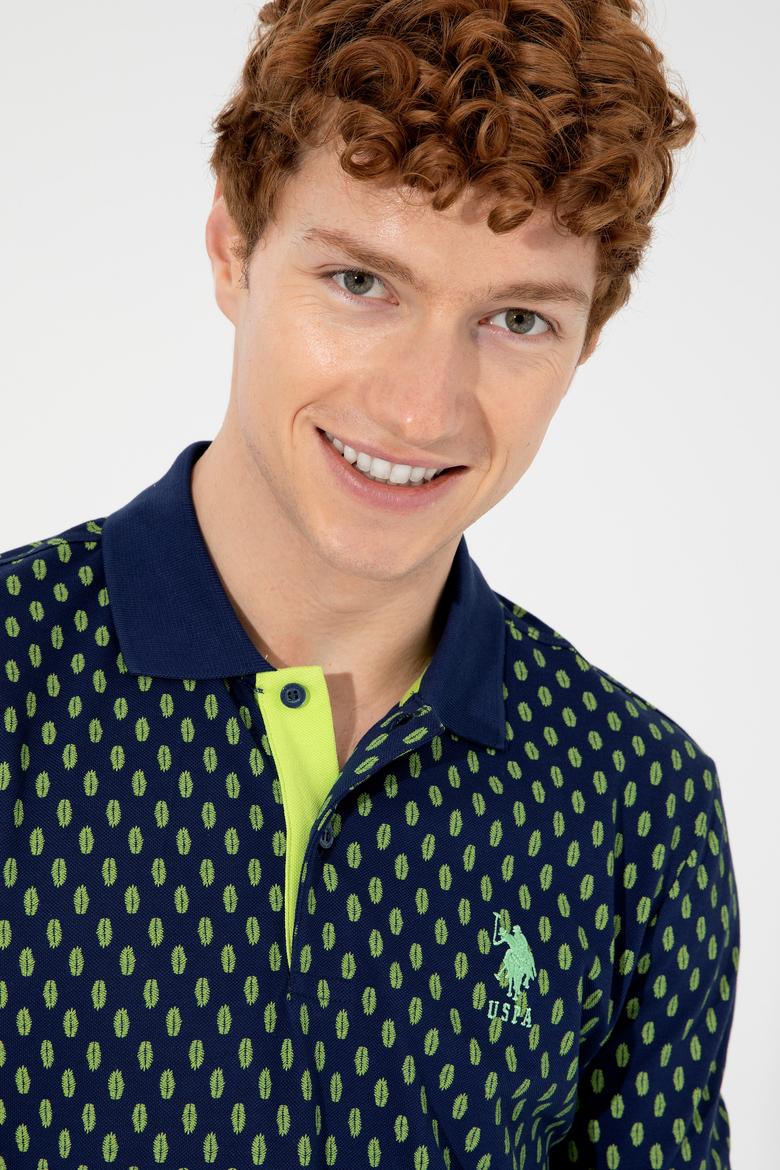 Erkek Lacivert Polo Yaka Tişört - 50249167018