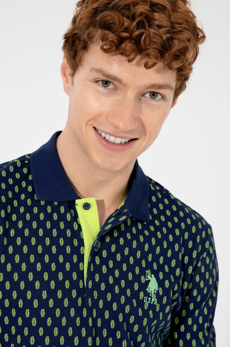 Erkek Lacivert Polo Yaka Tişört