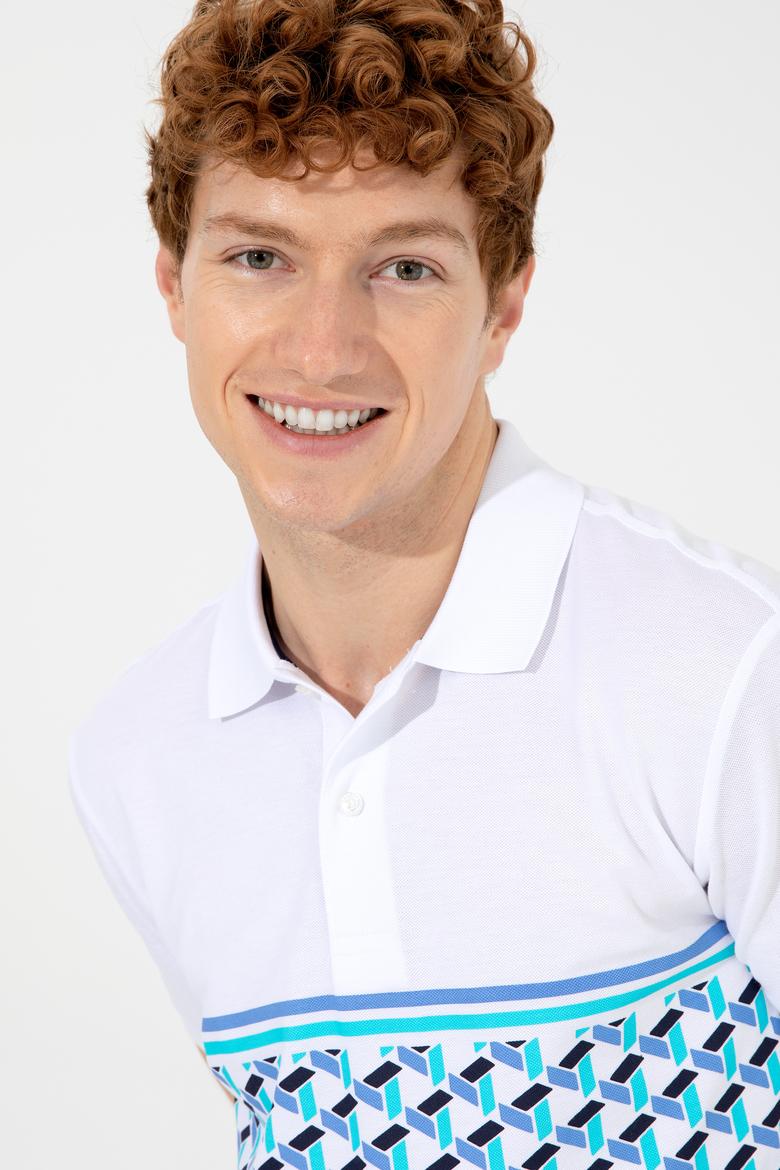 Erkek Koyu Mavi Polo Yaka T-Shirt - 50251781006