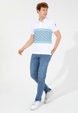 Erkek Koyu Mavi Polo Yaka T-Shirt - 50251781006