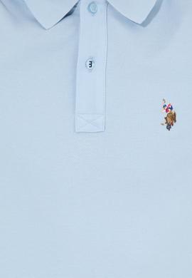 Erkek Açık Mavi Basic Tişört - 50248556010