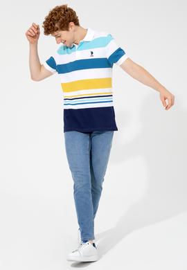 Erkek Lacivert Polo Yaka Tişört - 50249172016