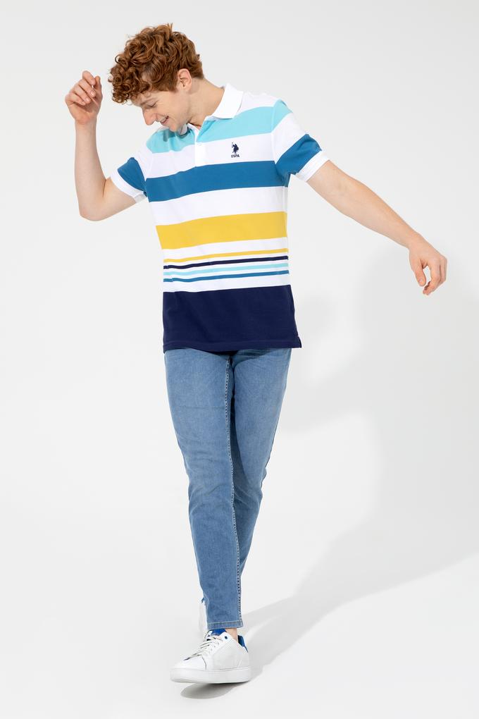 Erkek Lacivert Polo Yaka Tişört