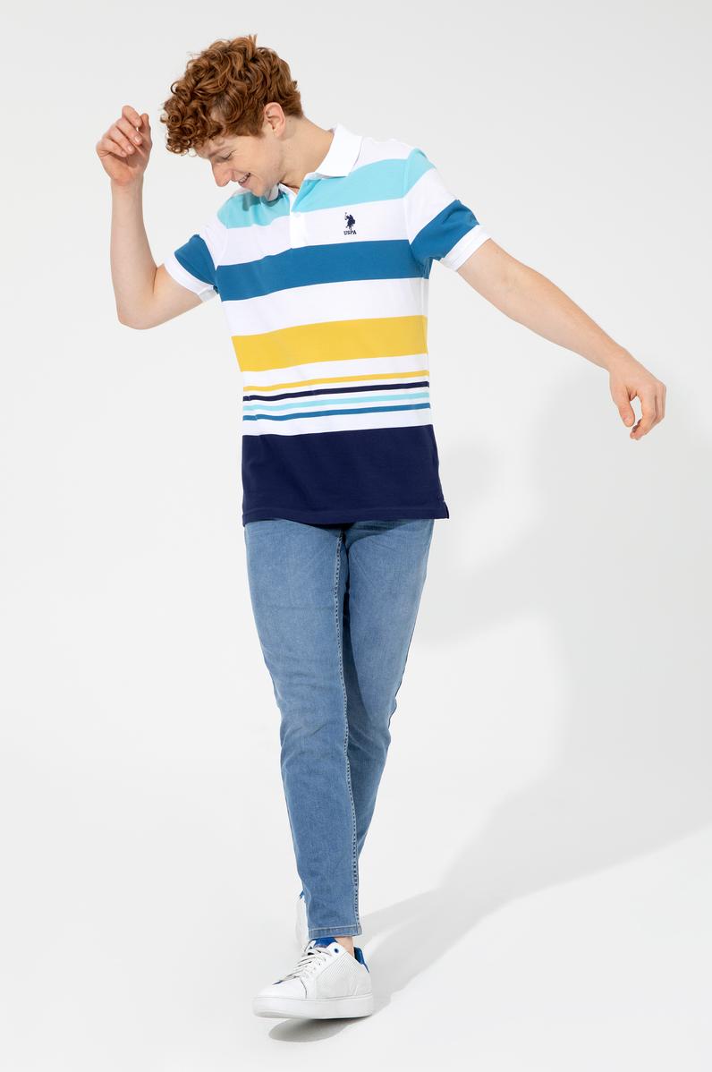 Erkek Lacivert Polo Yaka Tişört