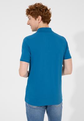 Erkek Petrol Basic Polo Yaka Tişört - 50251701158